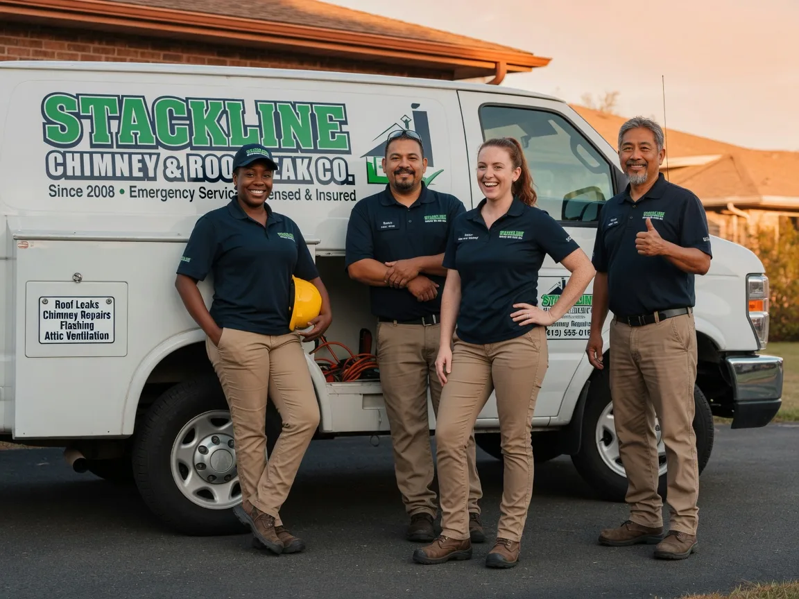 Chimney flashing repair company in Decatur, AR